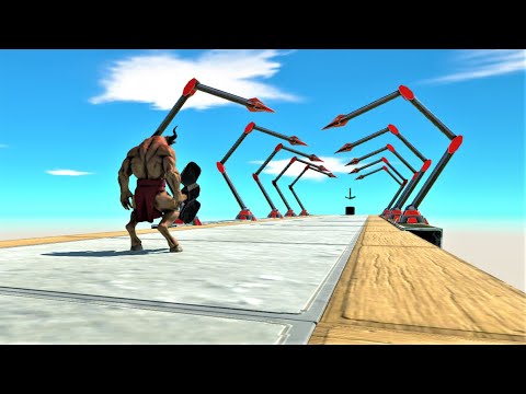 PASSING THE METAL TENTACLE ROAD animal revolt battle simulator
