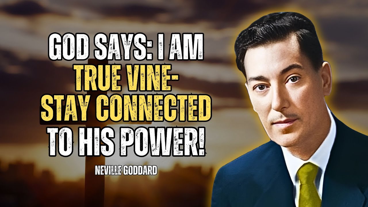 Stay in God: He is Your Source! The Secret Behind Every Manifestation - Neville Goddard Motivation