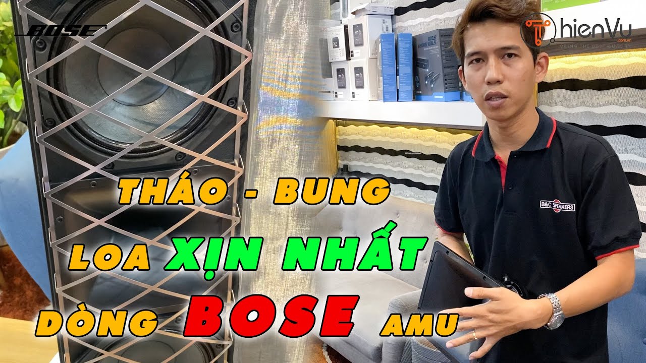 video Loa karaoke Bose ArenaMatch Utility AMU 208 chính hãng 0