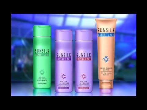 New SunSilk Expert Care 2-in-1 Intensive Conditioning Shampoo 45s 1992