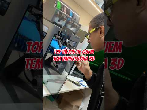 Quem tem impressora 3D entende 😂😂 #viral