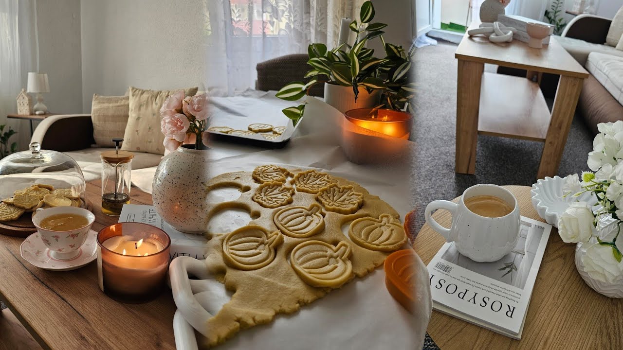 Cozy September days 🍂| butter cookies, cooking, my Simple & relaxing time