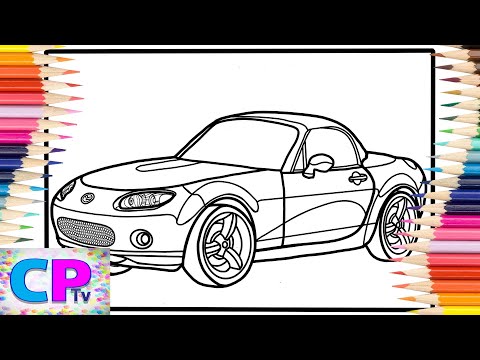 Mazda MX 5 Coloring Pages/Mazda MX 5 Sport Car/Anna Yvette - Red Line [NCS Release]