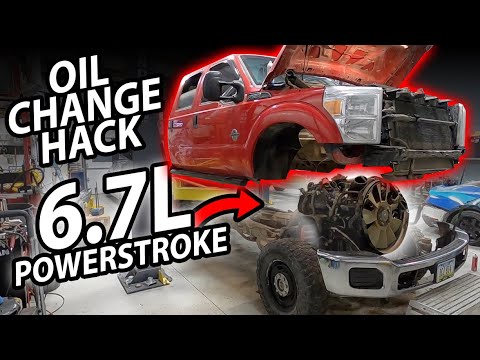 MY NEW TRUCK NEEDS AN ENGINE! 6.7 Powerstroke F250 Cab Removal / Engine swap