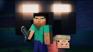 Cube Land- A Minecraft Music Video - Original Song by Laura Shigihara - Lyrics
