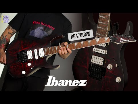 Демонстрация звучания электрогитары Ibanez RG470DXW-WZM