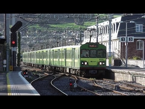 IE 8100 Class Dart Train number 8119 - Bray Station, Wicklow
