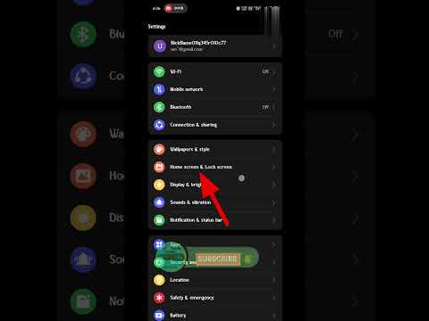lock home screen layout #oppo #smartphone #lockho#short #shorts #ytviral