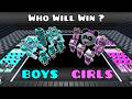Boys VS Girls Who Will Win Battle Royal 3D