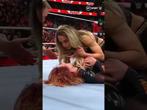 Trish Stratus's Heel turn on Becky Lynch | WWE  RAW April 10, 2022