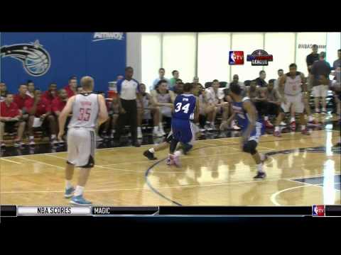 Houston Rocket Nick Johnson posterizes in Summer League