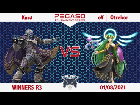 [WINNERS R3] PEGASO V - Kurø (Ganondorf) vs eV | Otrebor (Sephiroth, Palutena)