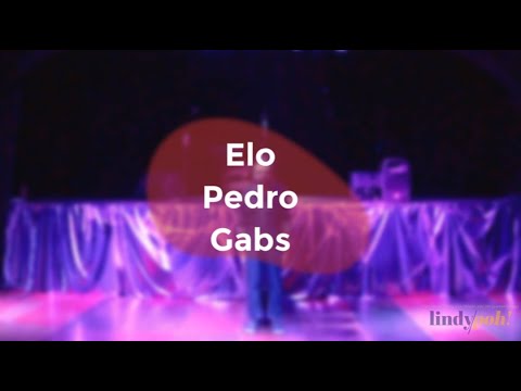 Eloísa, Pedro & Gabs ☺ Presentación Profesores ☺ LINDY POH! 2022 Festival de Swing