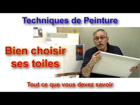 Comment bien choisir ses toiles d'artiste pour vos tableaux