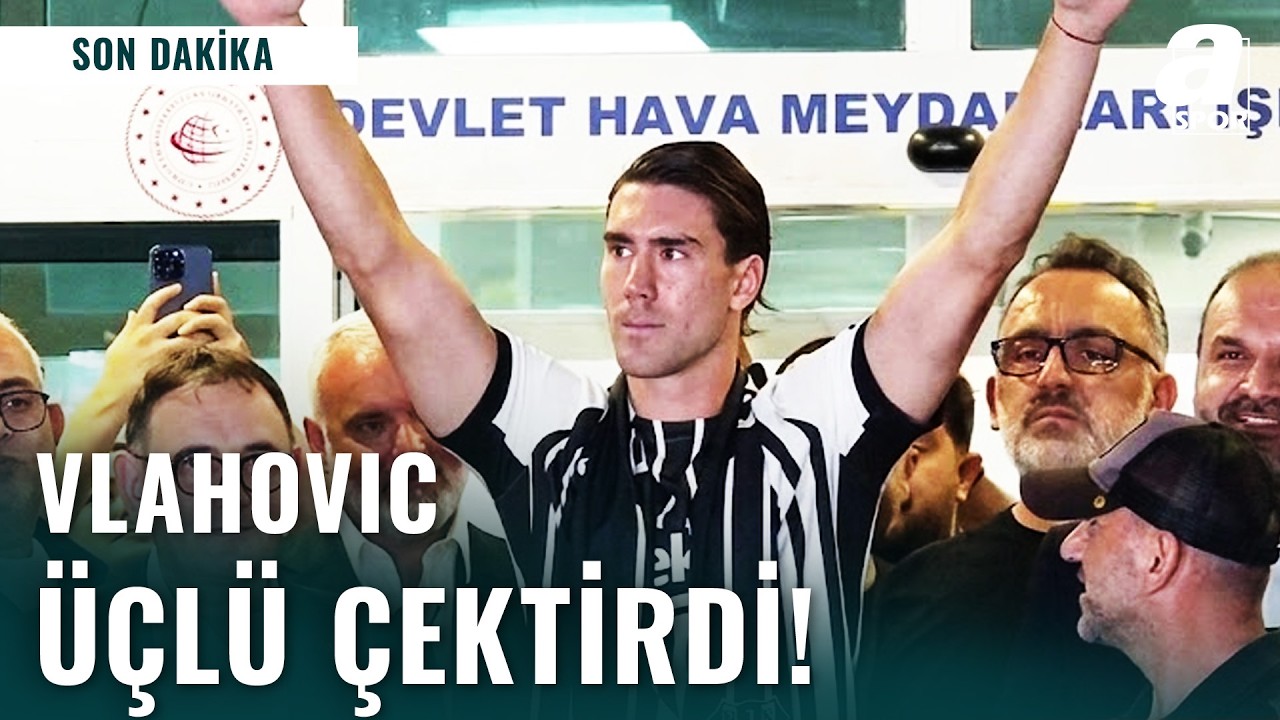 Dusan Vlahovic Beşiktaşlı Taraftarlara İlk Üçlüsünü Çektirdi