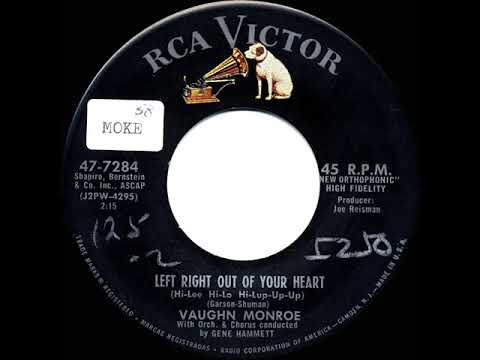 1958 Uncharted 45s: Vaughn Monroe - Left Right Out Of Your Heart (Hi-Lee Hi-Lo Hi-Lup-Up-Up)