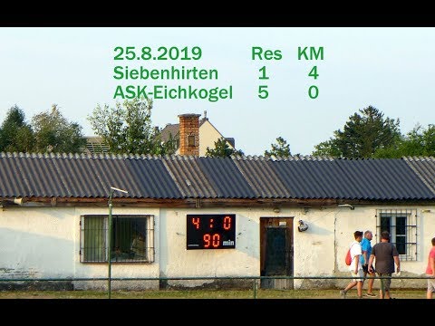 ASK 2019 08 28 Siebenhirten 4:0 ASK Eichkogel