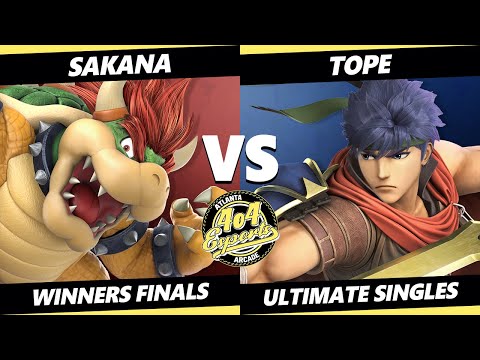 4o4 Smash Night 67 Winners Finals - Sakana (Bowser) Vs. Tope (Ike, Chrom) SSBU Ultimate Tournament