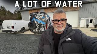 BIG Ooops! WATER GUSHING OUT of THE VAN