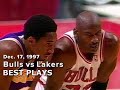 December 17 1997 Bulls Vs Lakers Highlights