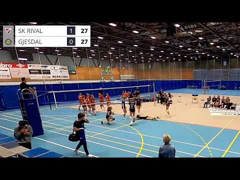 NM U17 volleyball 2021 - 1/16-finale - SK Rival mot Gjesdal