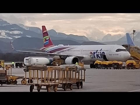 Arkia Airbus A321NEO full flight from Tel Aviv(TLV) to Salzburg(SZG)