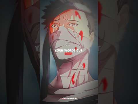 Zabuza Momochi Quote To Naruto ✨ | Your words cut deep Deeper than any Blade #zabuza #naruto #quotes