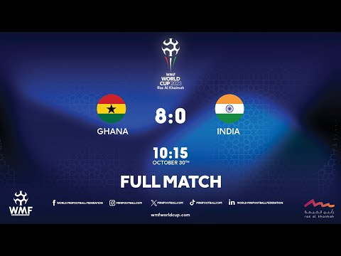 WMF World Cup 2023 I Day 5 I Ghana - India I Full match