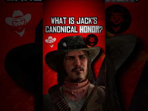 What Is Jack Marston’s Canonical Honor? #rdr2 #canon #gaming #rdr #debate #discussion #lore #fyp