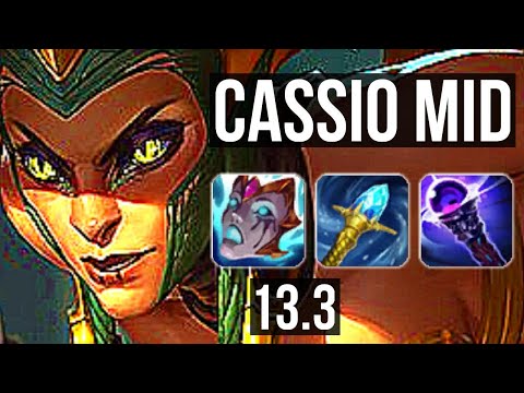 CASSIOPEIA vs HEIMERDINGER (MID) | 7/0/11, 1.7M mastery, 600+ games, Godlike | EUW Diamond | 13.3