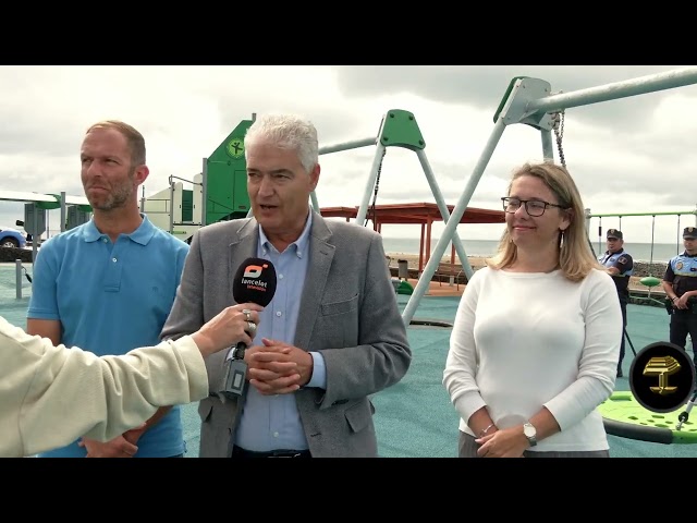Se inaugura el Parque Infantil de Matagorda en Tías, Lanzarote