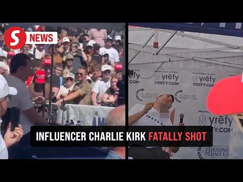 Conservative influencer Charlie Kirk shot dead at Utah university event