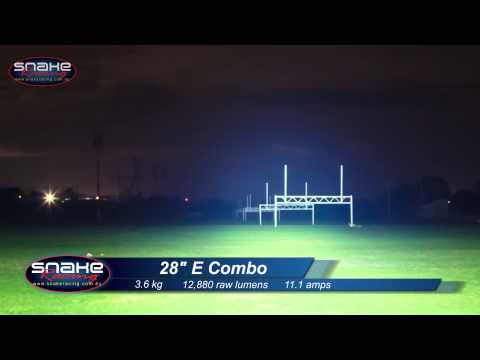 Rigid Industries 28" E Series LED Light Bar Combo - Snake Racing