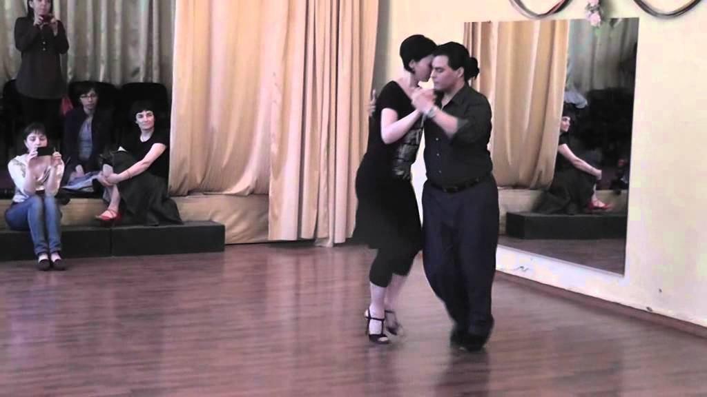 Carlos Rodriguez de Boedo Tango y Brigita Urbietytė, resume in KIev, Milonga, 2014