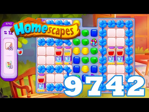 Homescapes Level 9742 HD 3 - match puzzle game | Gameplay Walkthrough | android | GameGo Game | IOS
