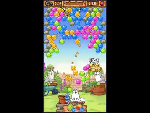 Simon's Cat Pop Time Level 142 - NO BOOSTERS 😺 | SKILLGAMING ✔️