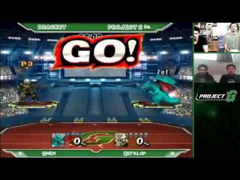 Project G #4   Bracket ; Chen Ganon,Wolf,C Falcon vs Zefklop Charizard