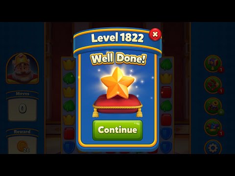 Royal Match - King Robert - Level 1822