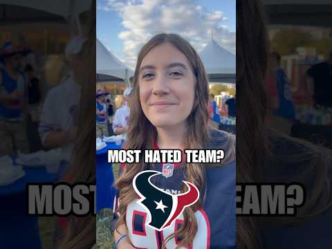 What team do Houston Texans fans HATE most??? #texans #cowboys #titans #nfl #shorts