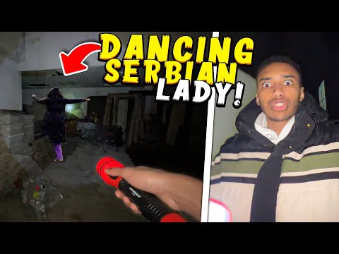 I MEET the "DANCING SERBIAN LADY" but SHE ATTACKS ME AT 3 AM 😰 *dangerous*