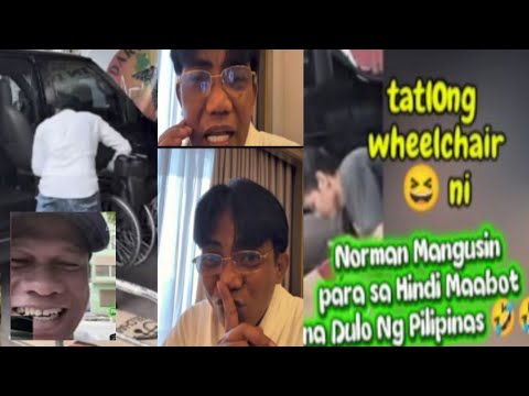 Comedy Norman Mangusin wheelchair yabang Kay Makagago Panoorin