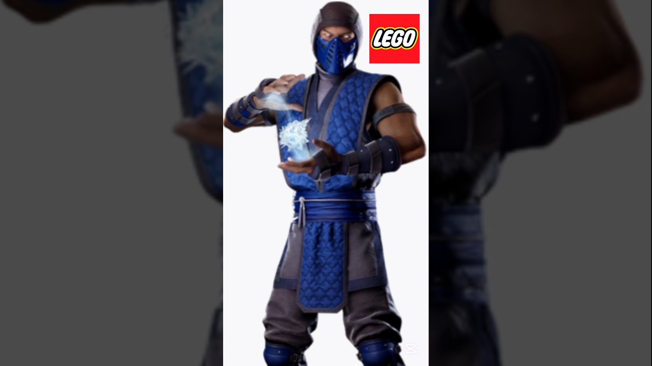 How to build a LEGO Sub-Zero from Mortal Kombat #mortalkombat #subzero   #mortalkombat11ultimate