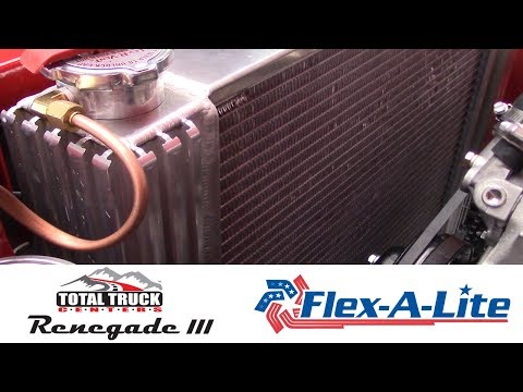 Renegade III: Flex-A-Lite Flex-a-fit® Aluminum Radiator/Fan Combo and Mojave Heater