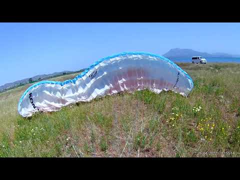 Paramotor take off takes time