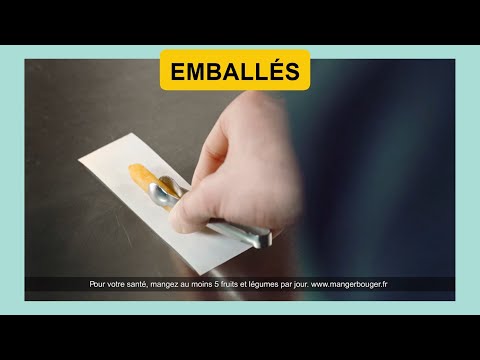 FIPA FVV French Video Vocabulary #28: EMBALLÉS (with Bonus Word: Wrapping), Burger King Single Fries