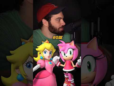 Princess Peach Vs Amy Rose who wins? #princesspeach #sonicthehedgehog #supermario #nintendo #amyrose