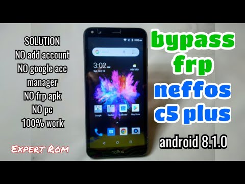 Neffos C5 Plus Android Go Edtion FRP Bypass Google Account