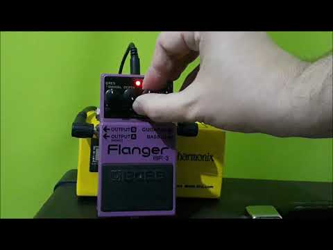 Review Boss Flanger BF-3 (amp clean) Send Return