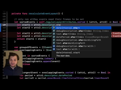 Working with DateInterval in Swift - Live Coding thumbnail
