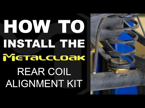 How To Install: MetalCloak JK Wrangler Rear Coil Alignment Correction Kit